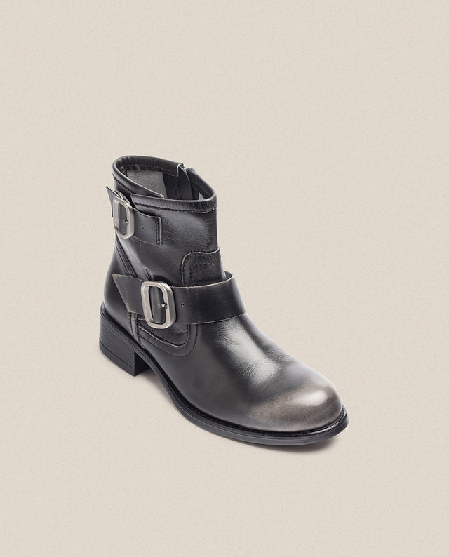 Yokono Botín Plano MONS-006 Gris