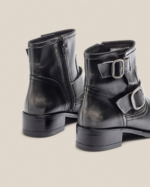 Yokono Botín Plano MONS-006 Gris