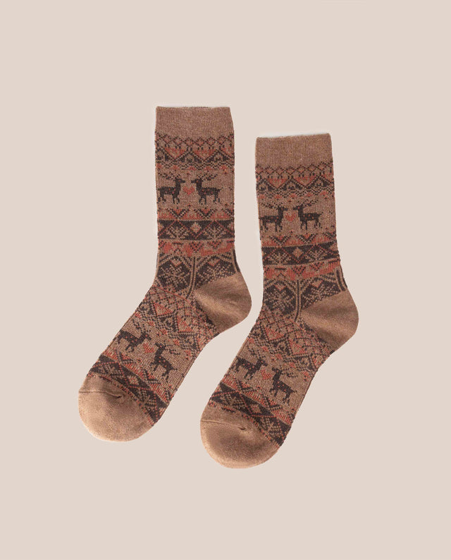 yokono Calcetín Reno Camel