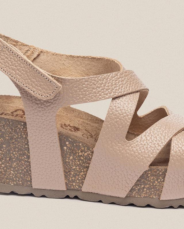 Yokono Sandalia Cuña Bari 303 Beige