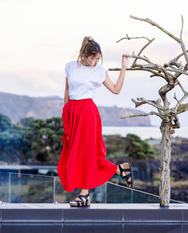 Yokono Sandalia Cuña Bari 303 Negro