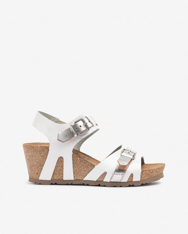 yokono Sandalia de cuña CADIZ-254 blanco