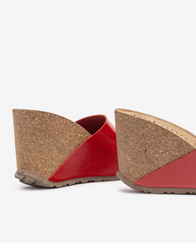 Yokono Sandalia De Cuña CORFU-253 Rojo