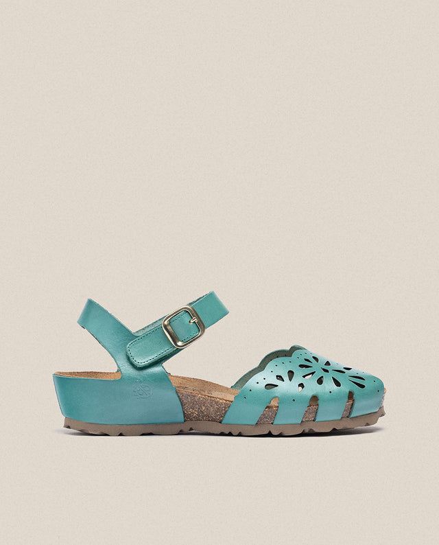 Yokono Sandalia De Cuña Monaco 047 Azul