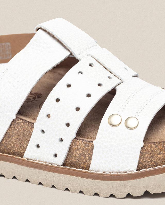 Yokono Sandalia De Plataforma Oca 007 Blanco