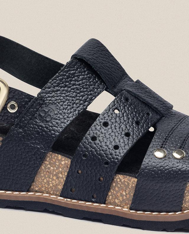 Yokono Sandalia De Plataforma Oca 007 Negro