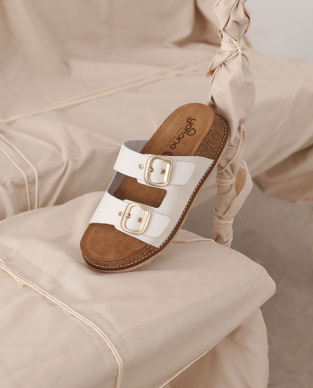 Yokono Sandalia De Plataforma Oca 013 Blanco