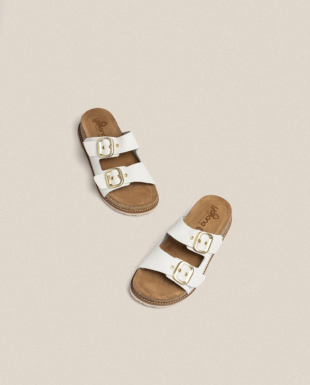 Yokono Sandalia De Plataforma Oca 013 Blanco