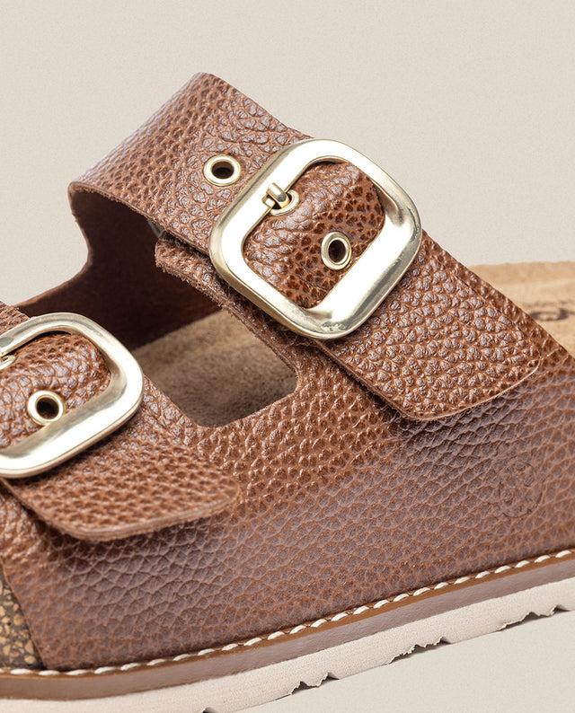 Yokono Sandalia De Plataforma Oca 013 Marrón