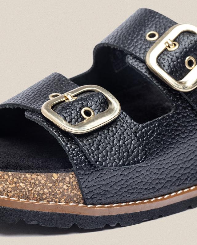 Yokono Sandalia De Plataforma Oca 013 Negro