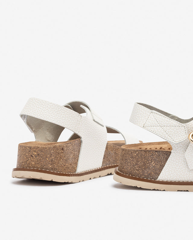 Yokono Sandalia De Plataforma OCA-254 Blanco