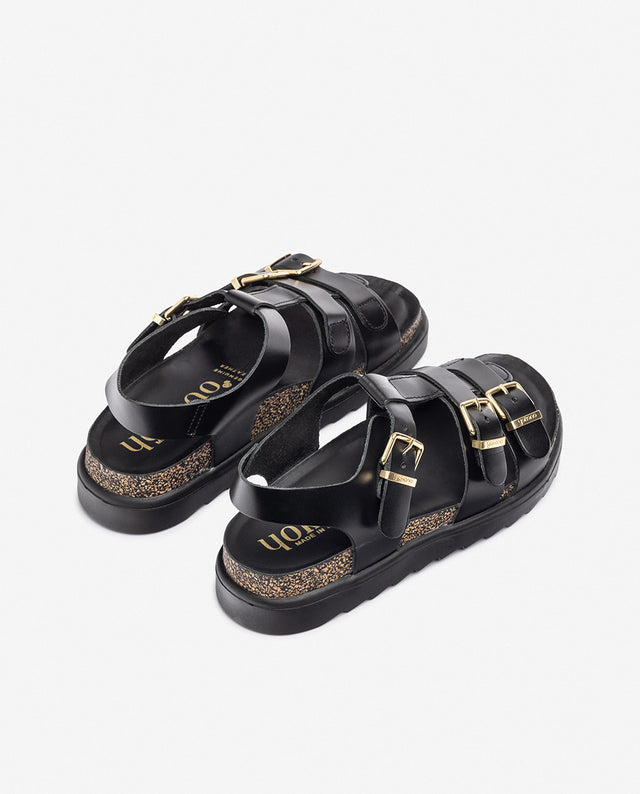 Yokono Sandalia De Plataforma TUNEZ-114 Negro