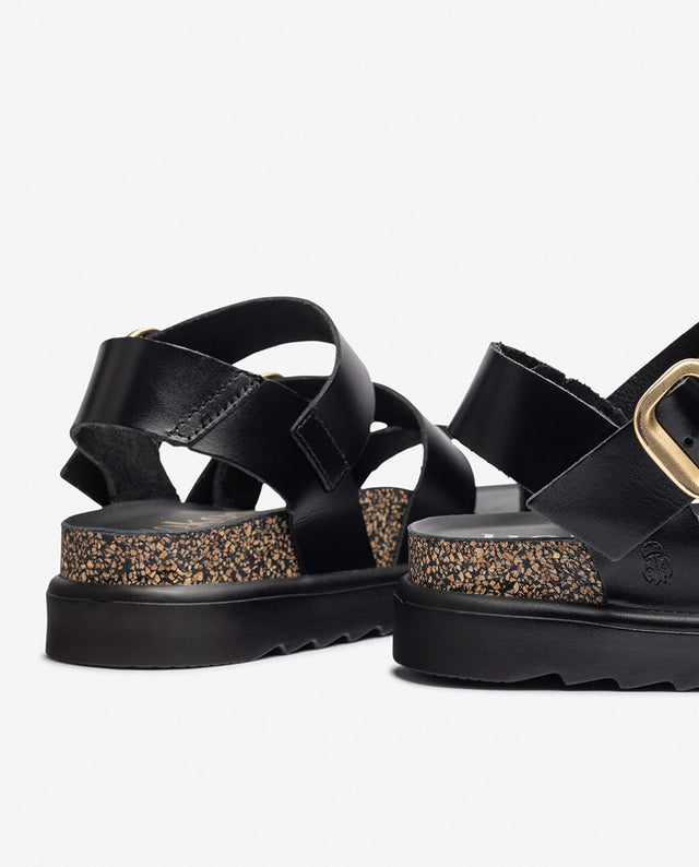 Yokono Sandalia De Plataforma TUNEZ-127 Negro