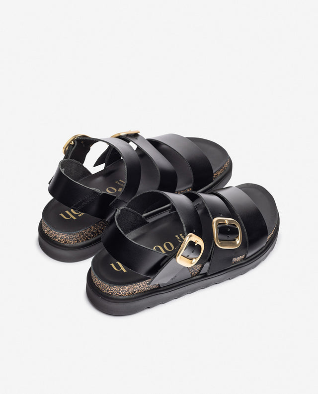 Yokono Sandalia De Plataforma TUNEZ-127 Negro