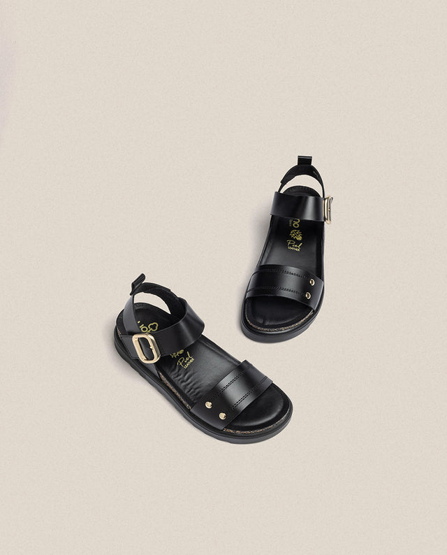 Yokono Sandalia De Plataforma Tunez 128 Negro