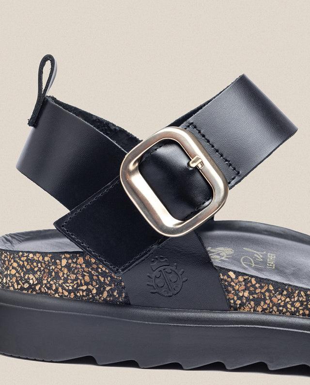 Yokono Sandalia De Plataforma Tunez 128 Negro