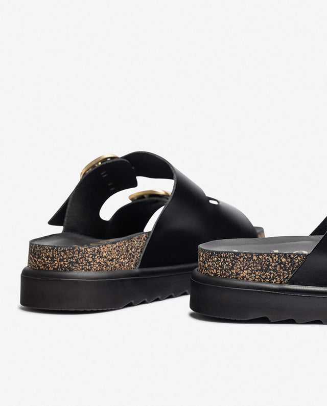 Yokono Sandalia De Plataforma TUNEZ-130 Negro