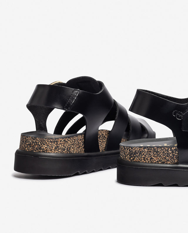 Yokono Sandalia De Plataforma TUNEZ-251 Negro