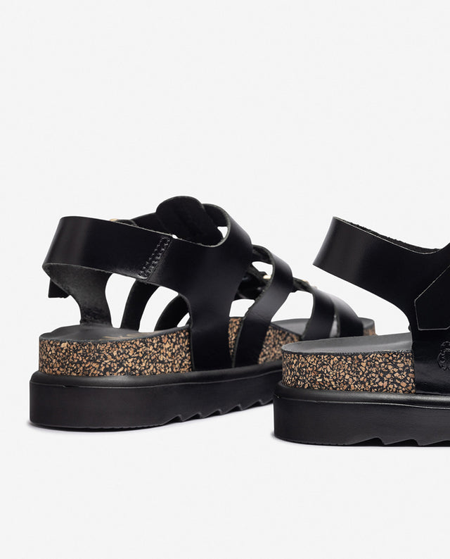 Yokono Sandalia De Plataforma TUNEZ-255 Negro