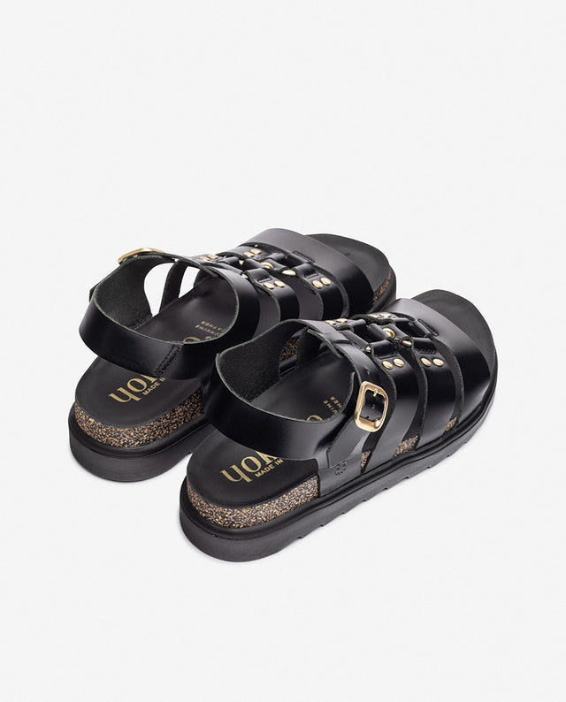 Yokono Sandalia De Plataforma TUNEZ-255 Negro