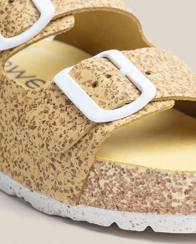 Yokono Sandalia De Plataforma West 003 Amarillo