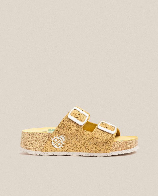 yokono Sandalia de plataforma West 003 amarillo
