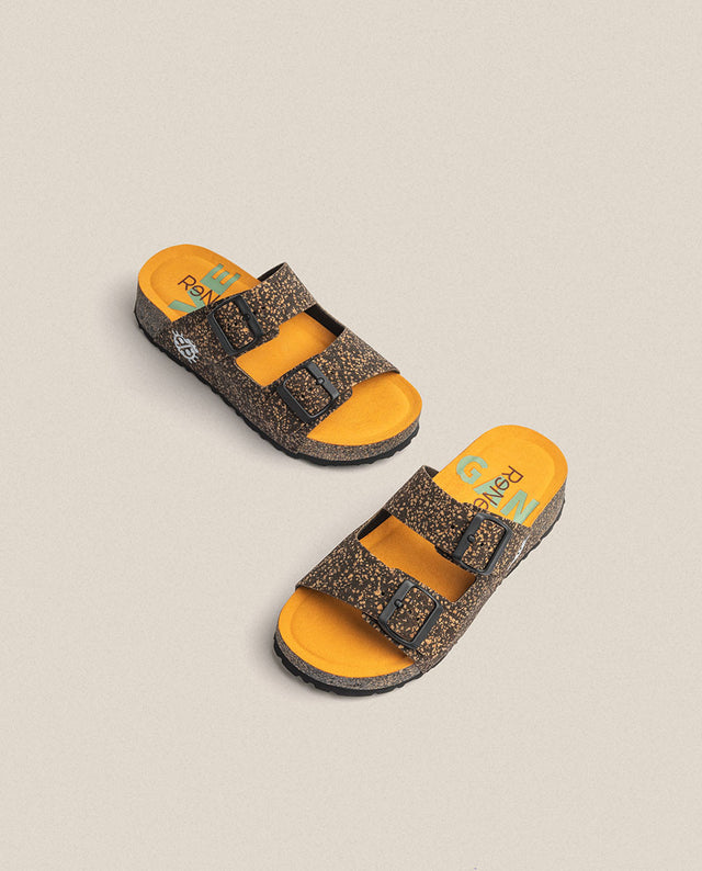 Yokono Sandalia De Plataforma West 003 Naranja