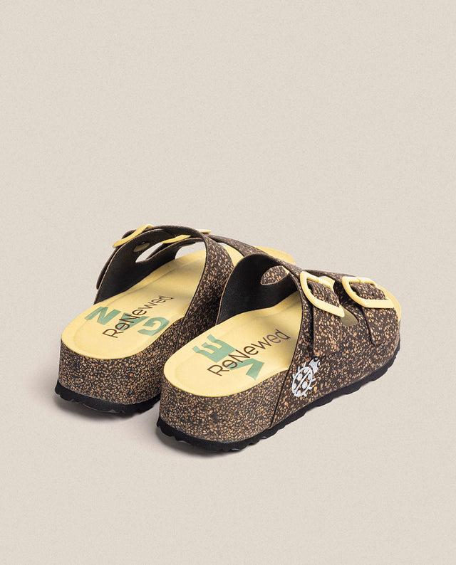 Yokono Sandalia De Plataforma West 003 Negro