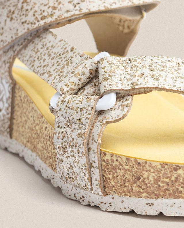 Yokono Sandalia De Plataforma West 007 Blanco