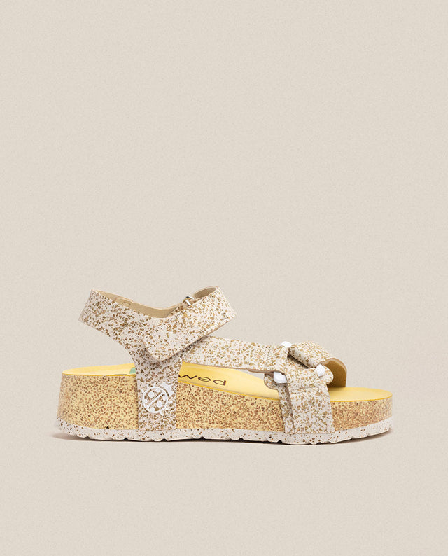 yokono Sandalia de plataforma West 007 blanco