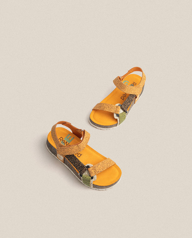 Yokono Sandalia De Plataforma West 007 Naranja