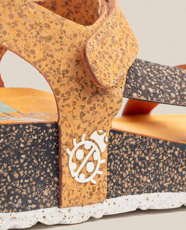 Yokono Sandalia De Plataforma West 007 Naranja