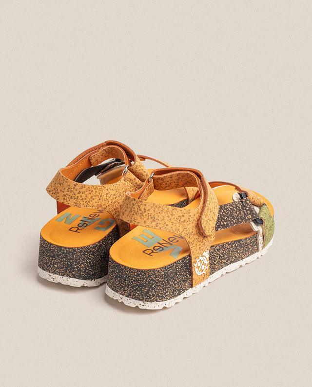 Yokono Sandalia De Plataforma West 007 Naranja