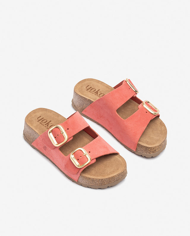 Yokono Sandalia De Plataforma WIWI-003 Coral