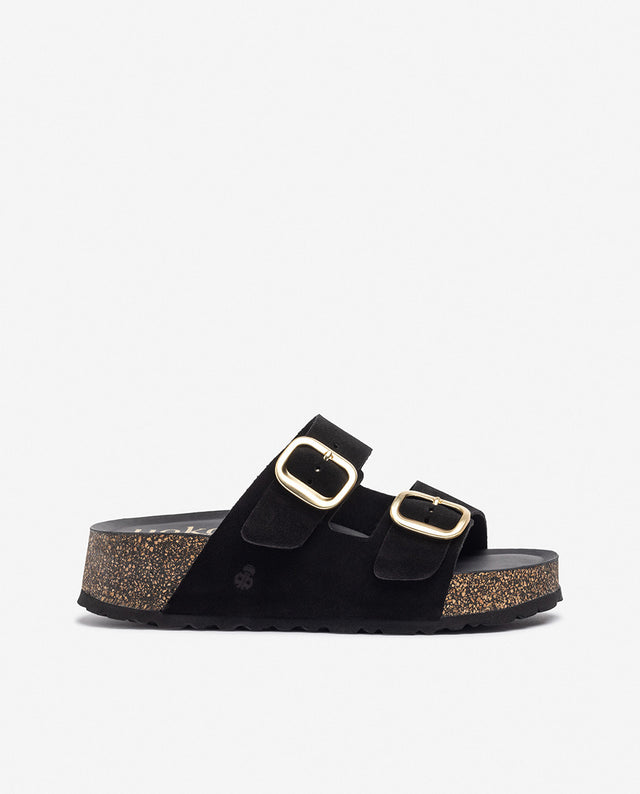 yokono Sandalia de plataforma WIWI-003 negro