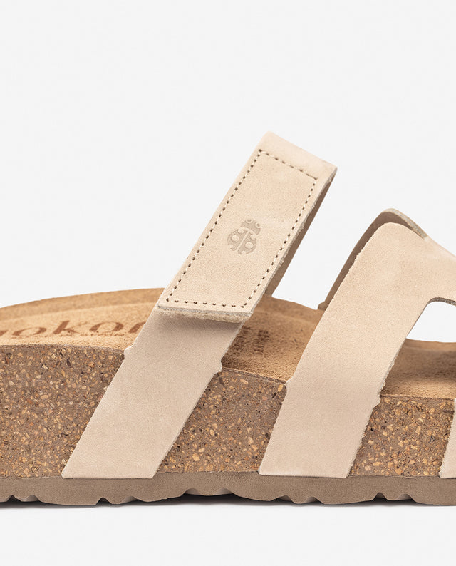 Yokono Sandalia De Plataforma WIWI-125 Beige