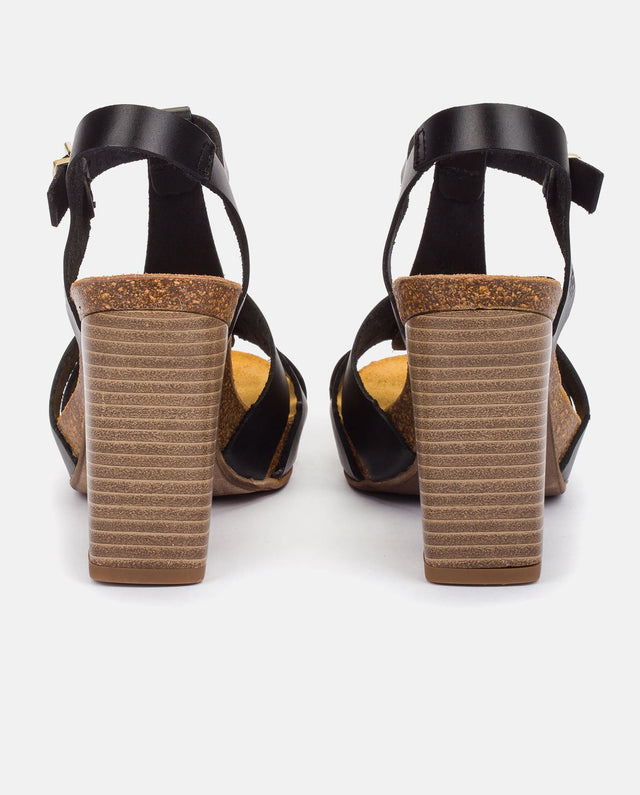 Yokono Sandalia De Tacón Caracas 101 Negro