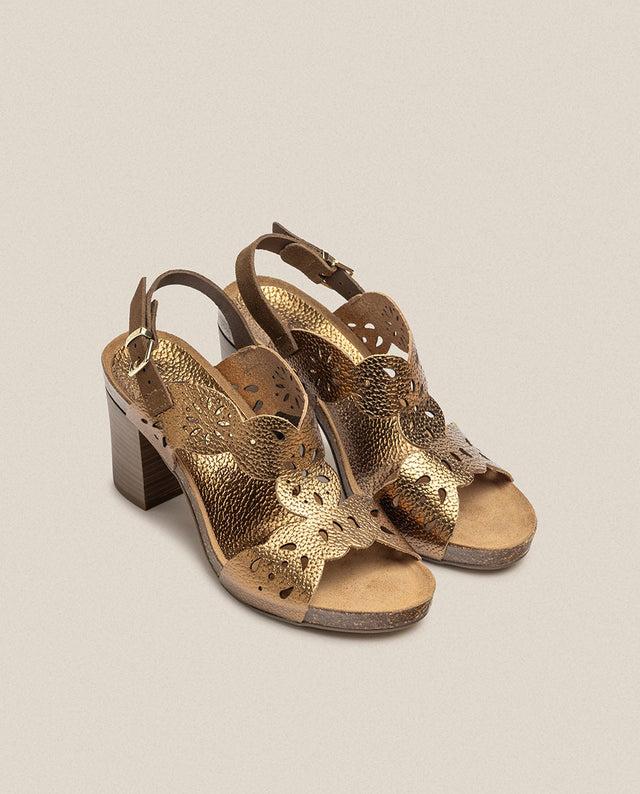 Yokono Sandalia De Tacón Ponza 006 Marron