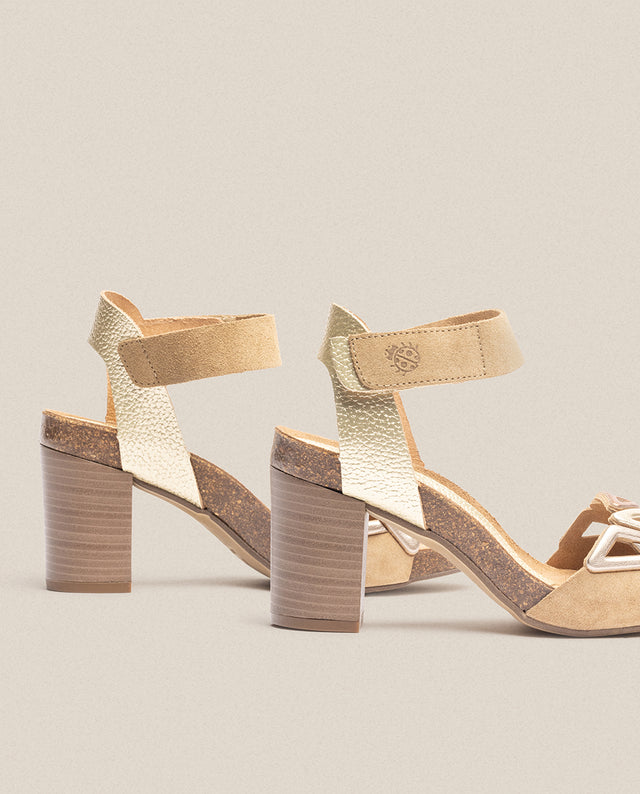 Yokono Sandalia De Tacón Ponza 007 Marron