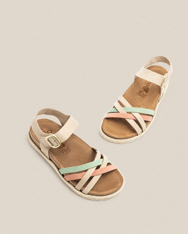 Yokono Sandalia Plana Arena 001 Beige