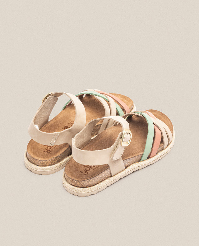 Yokono Sandalia Plana Arena 001 Beige