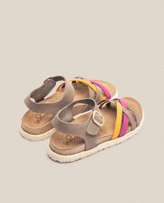 Yokono Sandalia Plana Arena 001 Rosa