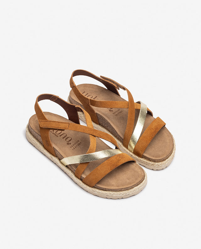 Yokono Sandalia Plana ARENA-002 Plateado