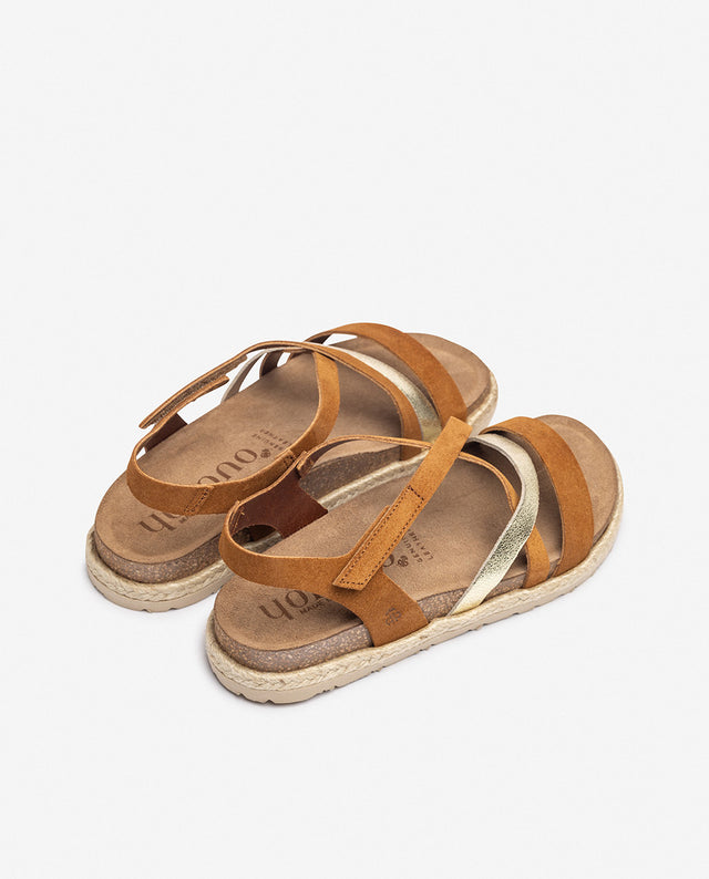 Yokono Sandalia Plana ARENA-002 Plateado