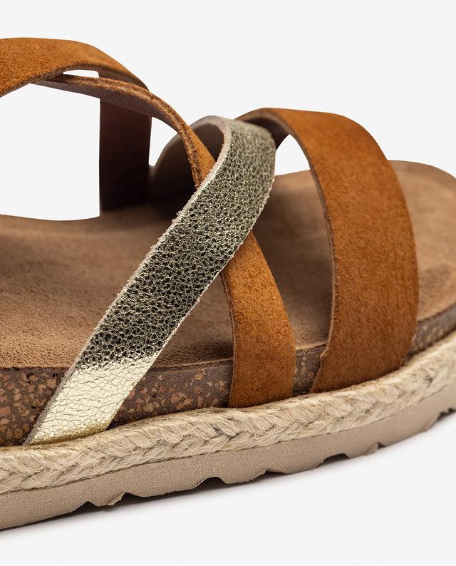 Yokono Sandalia Plana ARENA-002 Plateado