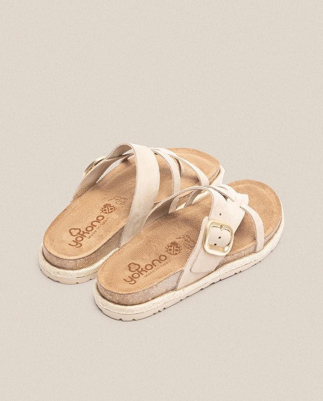Yokono Sandalia Plana Arena 003 Beige