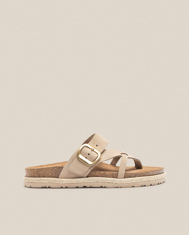 yokono Sandalia plana Arena 003 beige