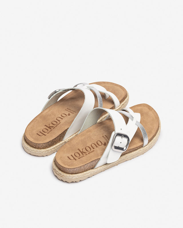 Yokono Sandalia Plana ARENA-003 Blanco