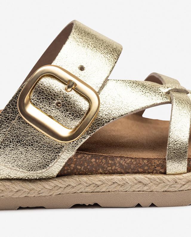 Yokono Sandalia Plana ARENA-003 Plateado