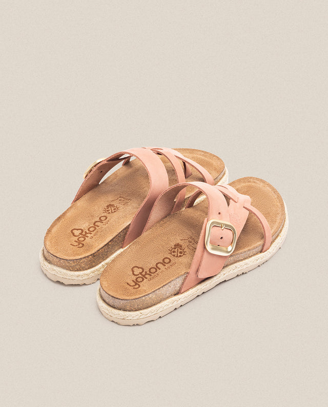 Yokono Sandalia Plana Arena 003 Rosa